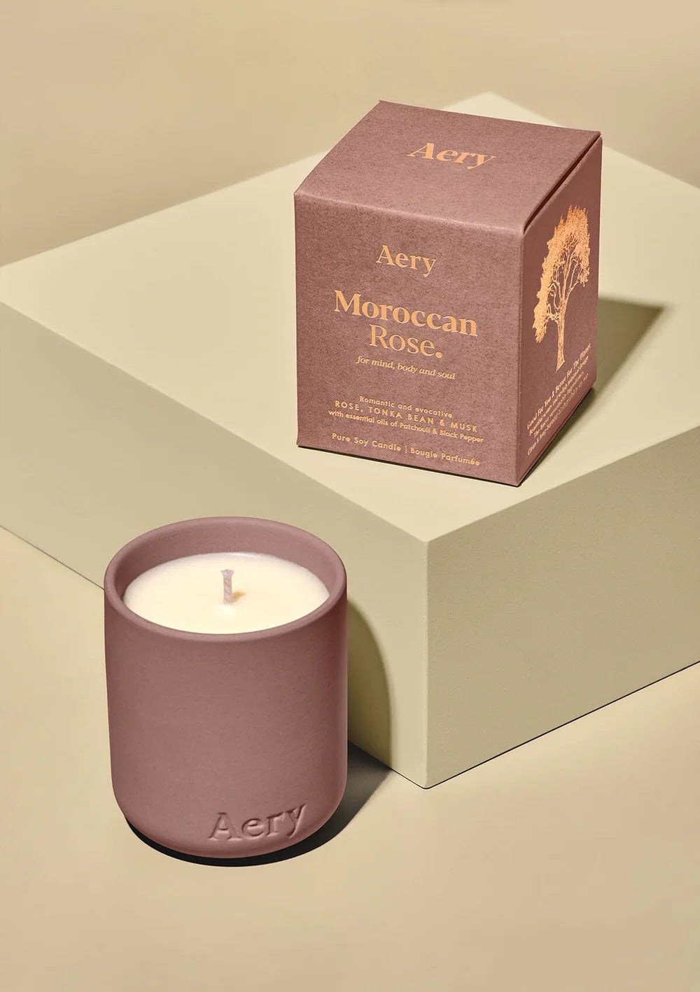 Moroccan Rose Votive Candle | Rose Tonka & Musk
