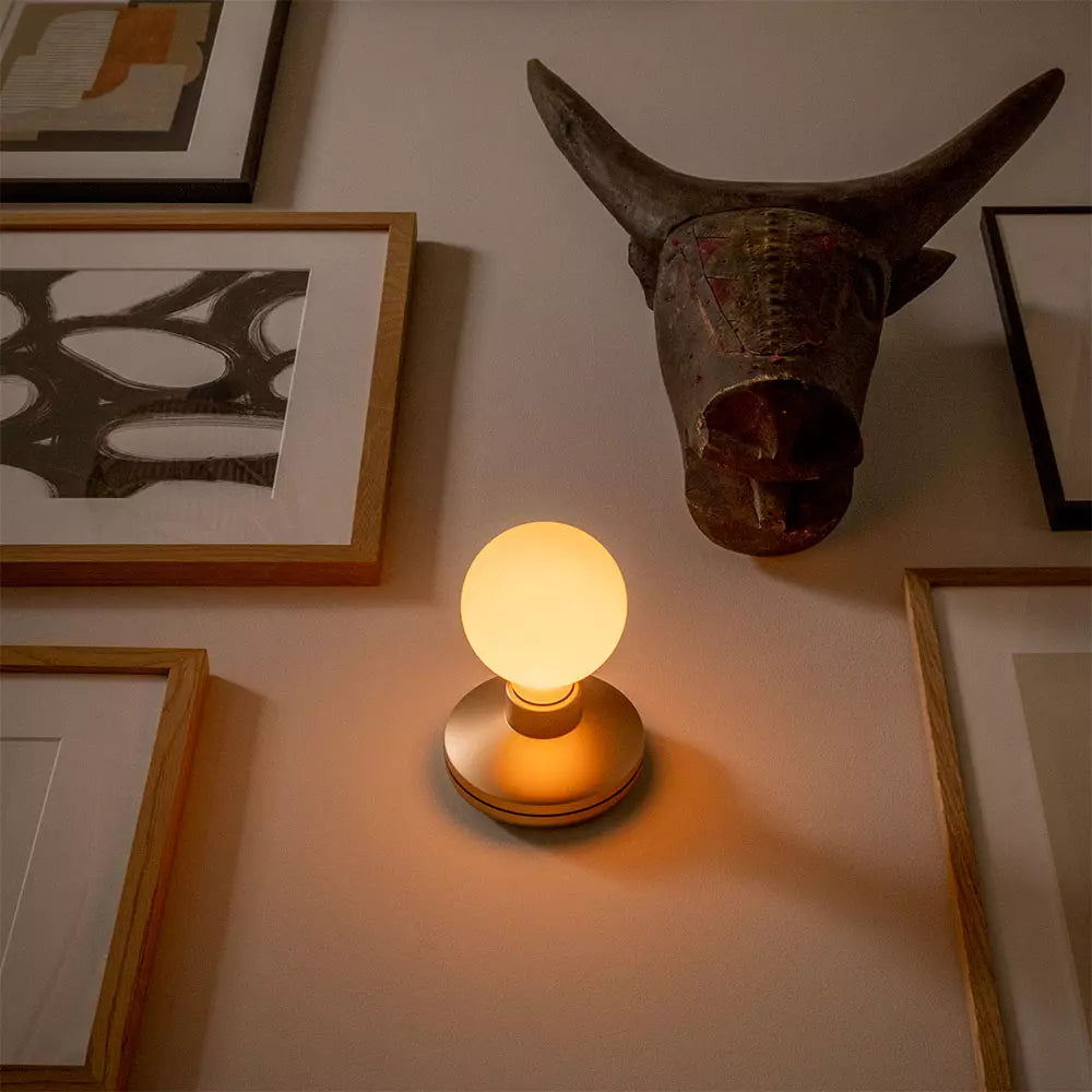 HUMBLE Bee | Gold Frosted Portable Wall Lamp