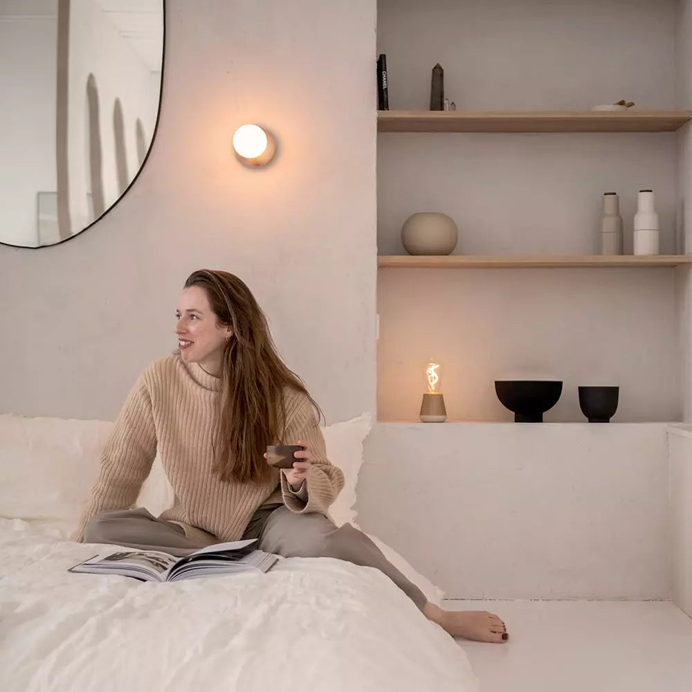 HUMBLE Bee | Gold Frosted Portable Wall Lamp