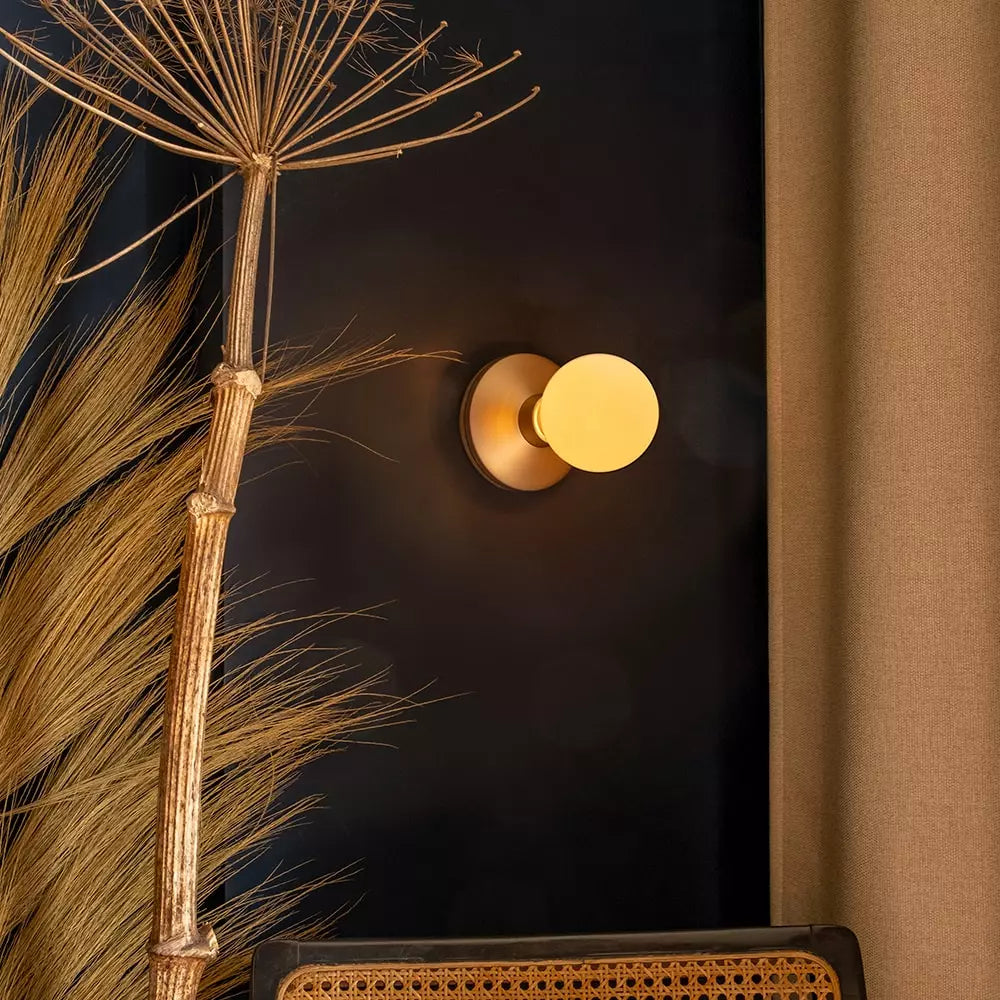 HUMBLE Bee | Gold Frosted Portable Wall Lamp