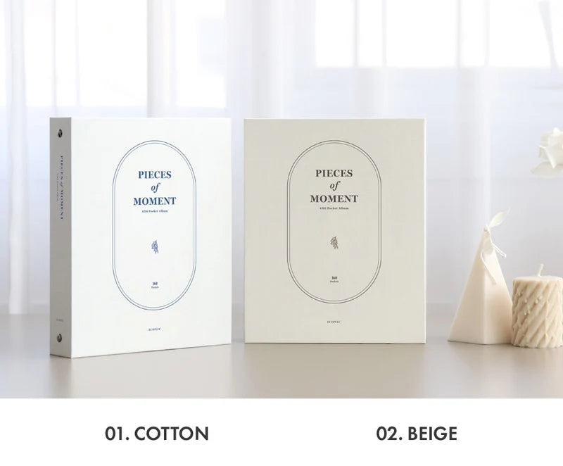 Iconic Moment Pocket Album 4x6 | Cotton