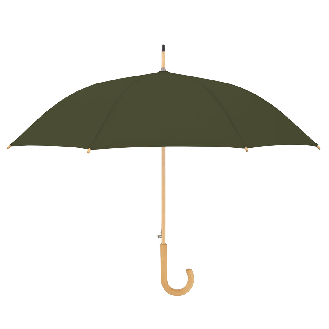 Doppler Long Automatic Sustainable Stick Umbrella | Deep Olive