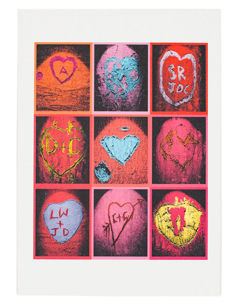 'Lovehearts 01' Greeting Card