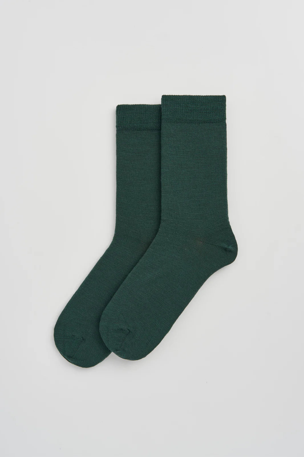 Merino Socks | Forest Green
