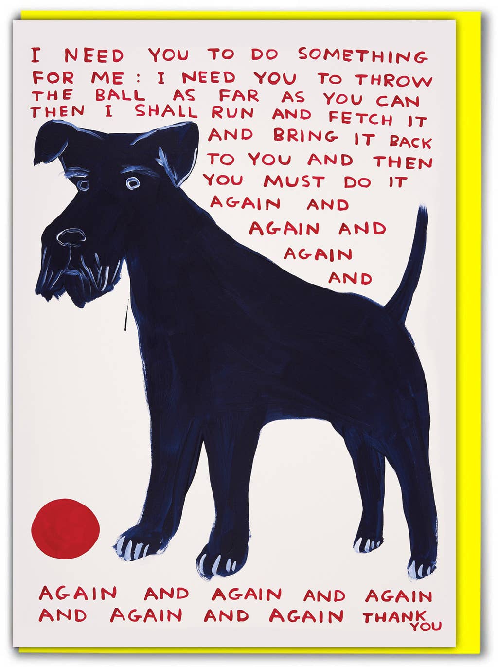 DAVID SHRIGLEY | 'Do Something for Me'