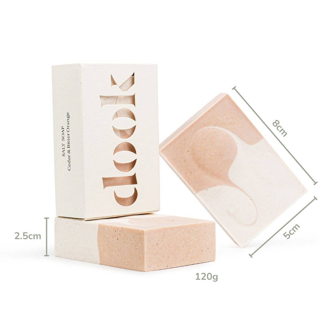 DOOK Salt Soap Bar | Cedar