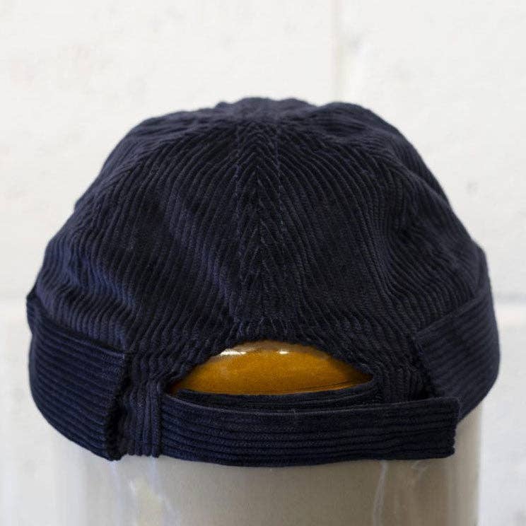 YARMOUTH OILSKINS | Navy Corduroy Watchcap