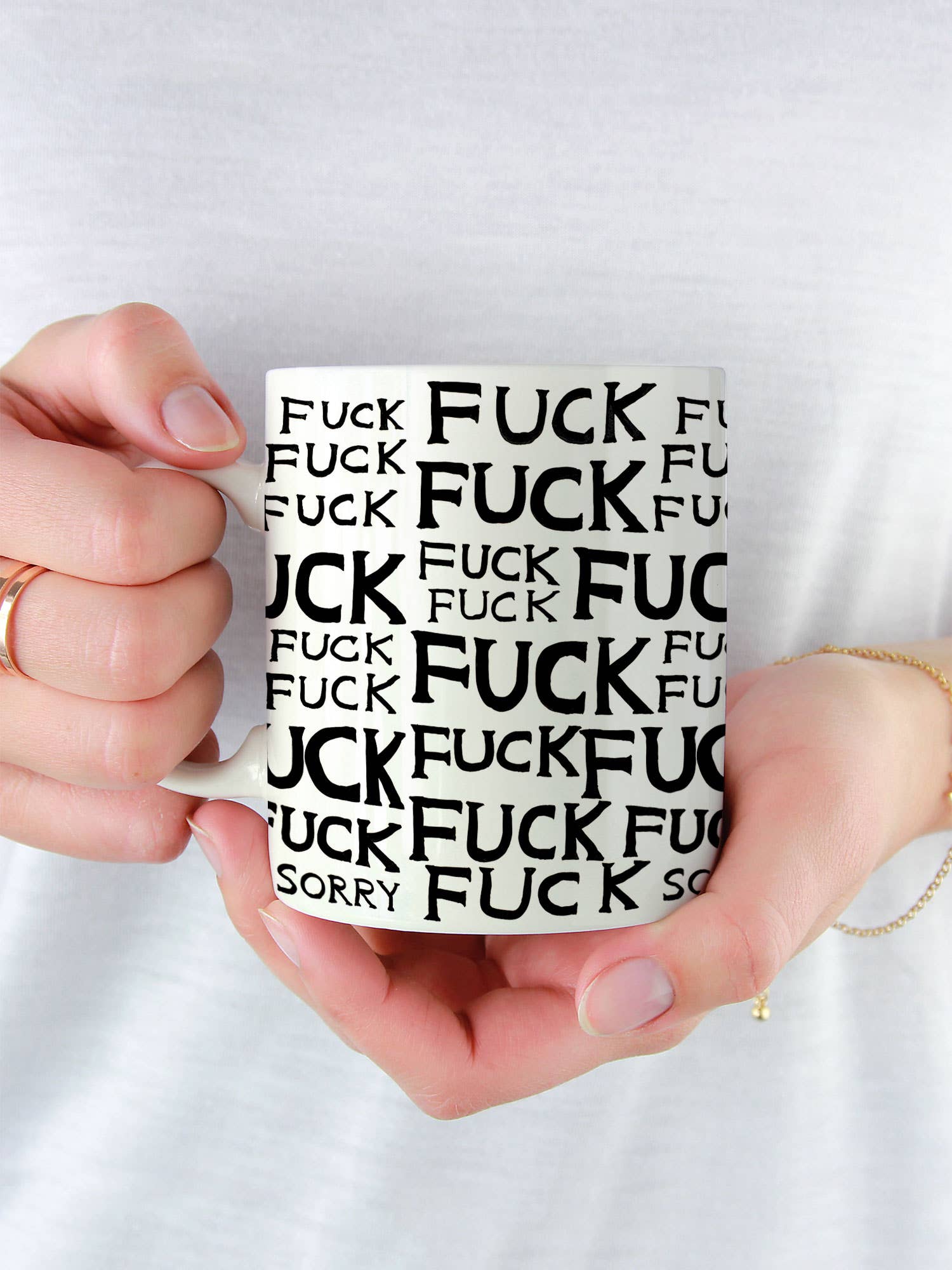 DAVID SHRIGLEY | Fuck Fuck Sorry Mug