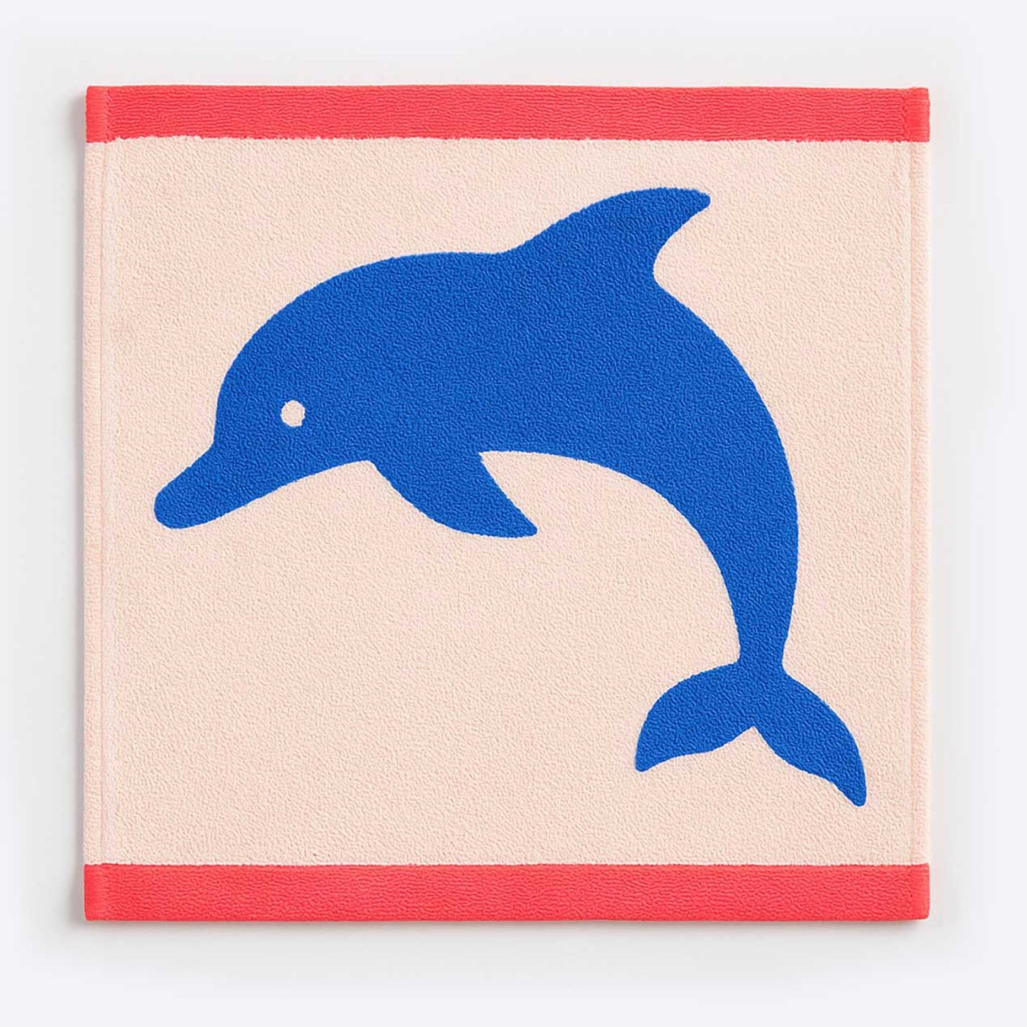 Organic Cotton Face Cloth | Jumping Dolphins