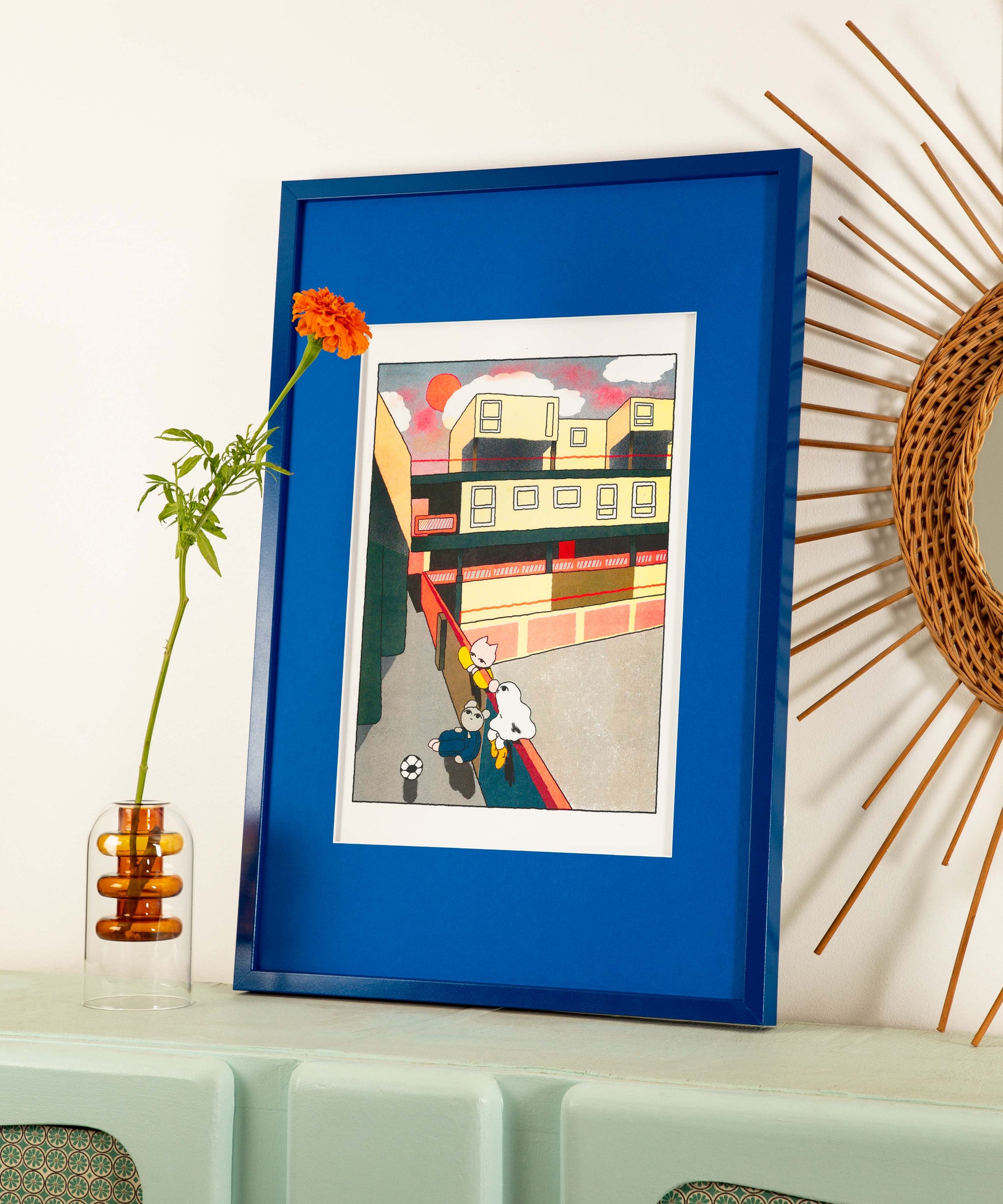 Estate Hang by Hel Covell | A3 Print