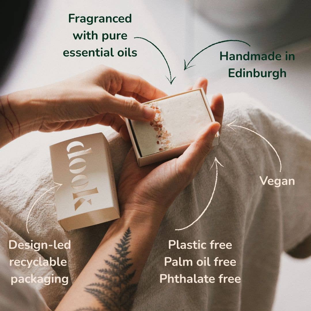 DOOK Salt Soap Bar | Cedar