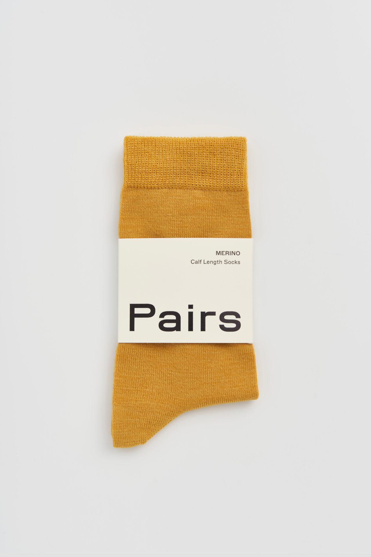 Merino Socks | Golden Yellow