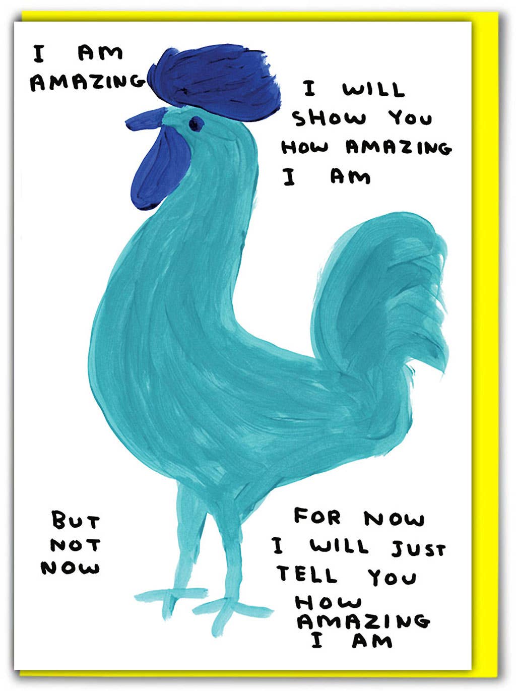 DAVID SHRIGLEY | 'I Am Amazing'