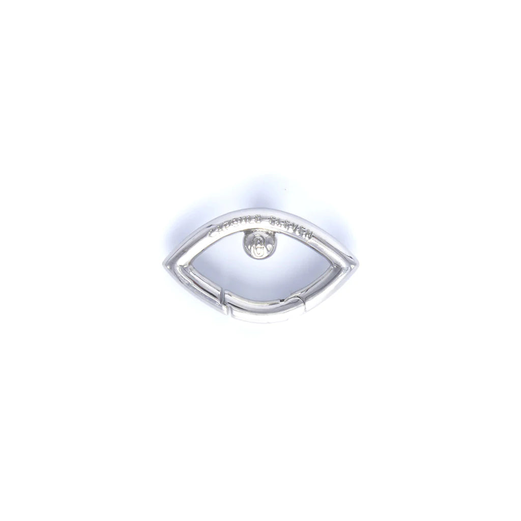 Eye Opener Capsule Link Necklace | Silver
