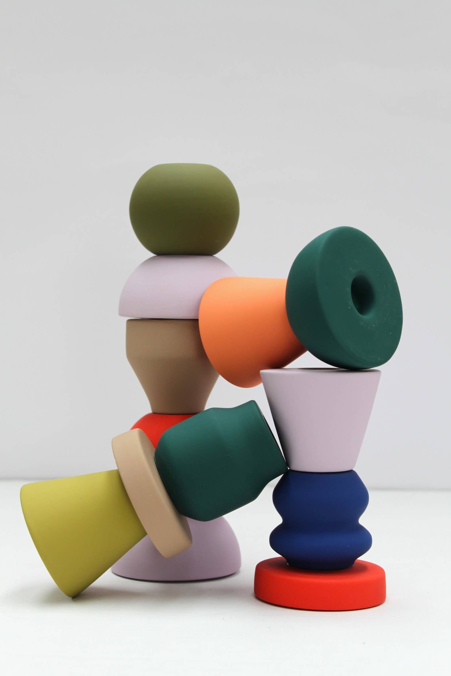 MÆGEN Stacks | Olive Mini Incense and Candlestick
