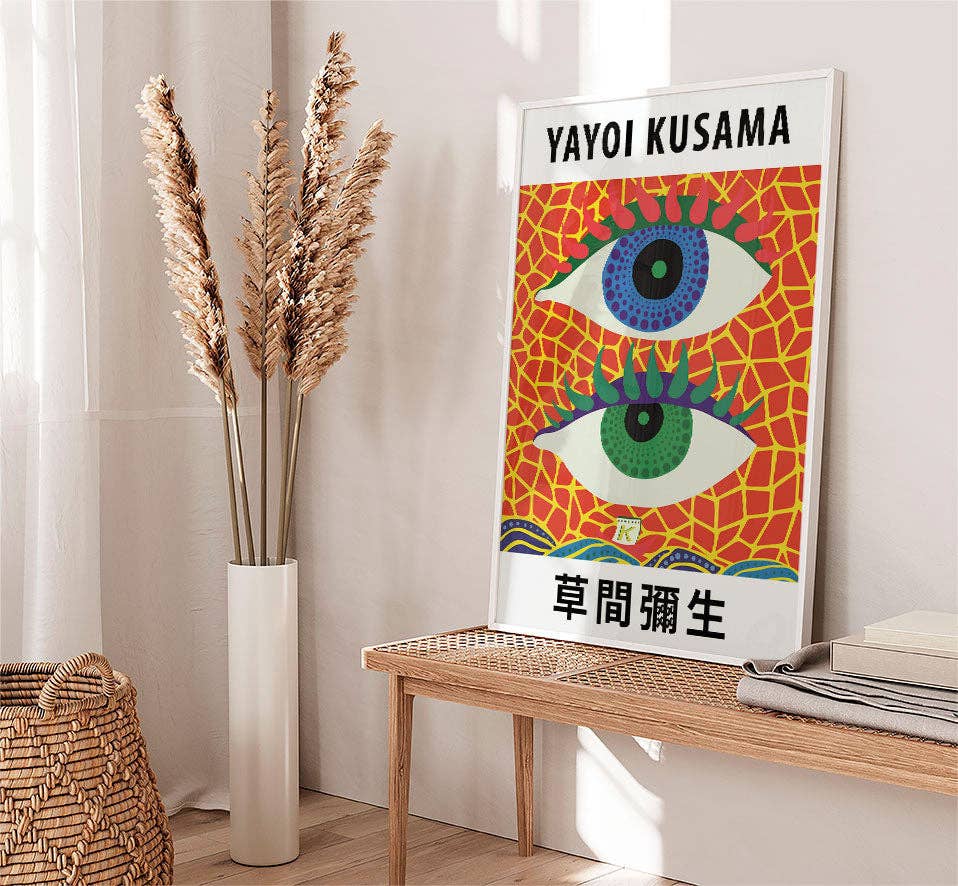 YAYOI KUSAMA |  Eyes A3 Print