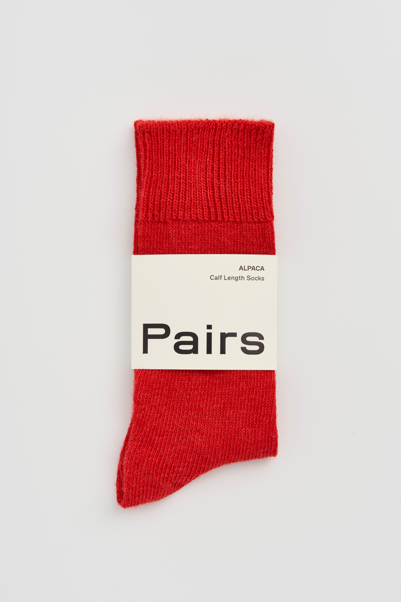 Alpaca Socks | Postbox Red