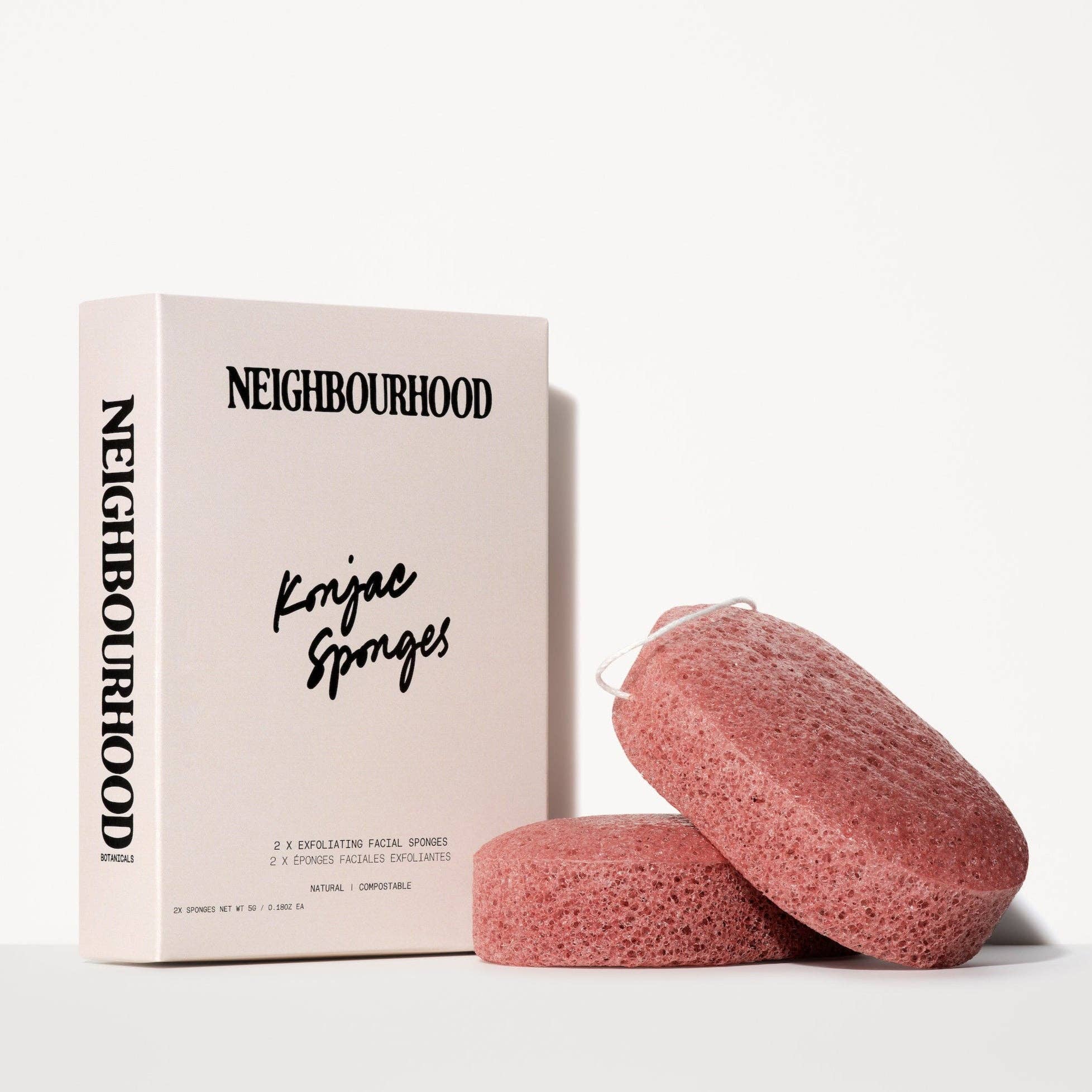 Exfoliating Konjac Sponges | Pack of 2