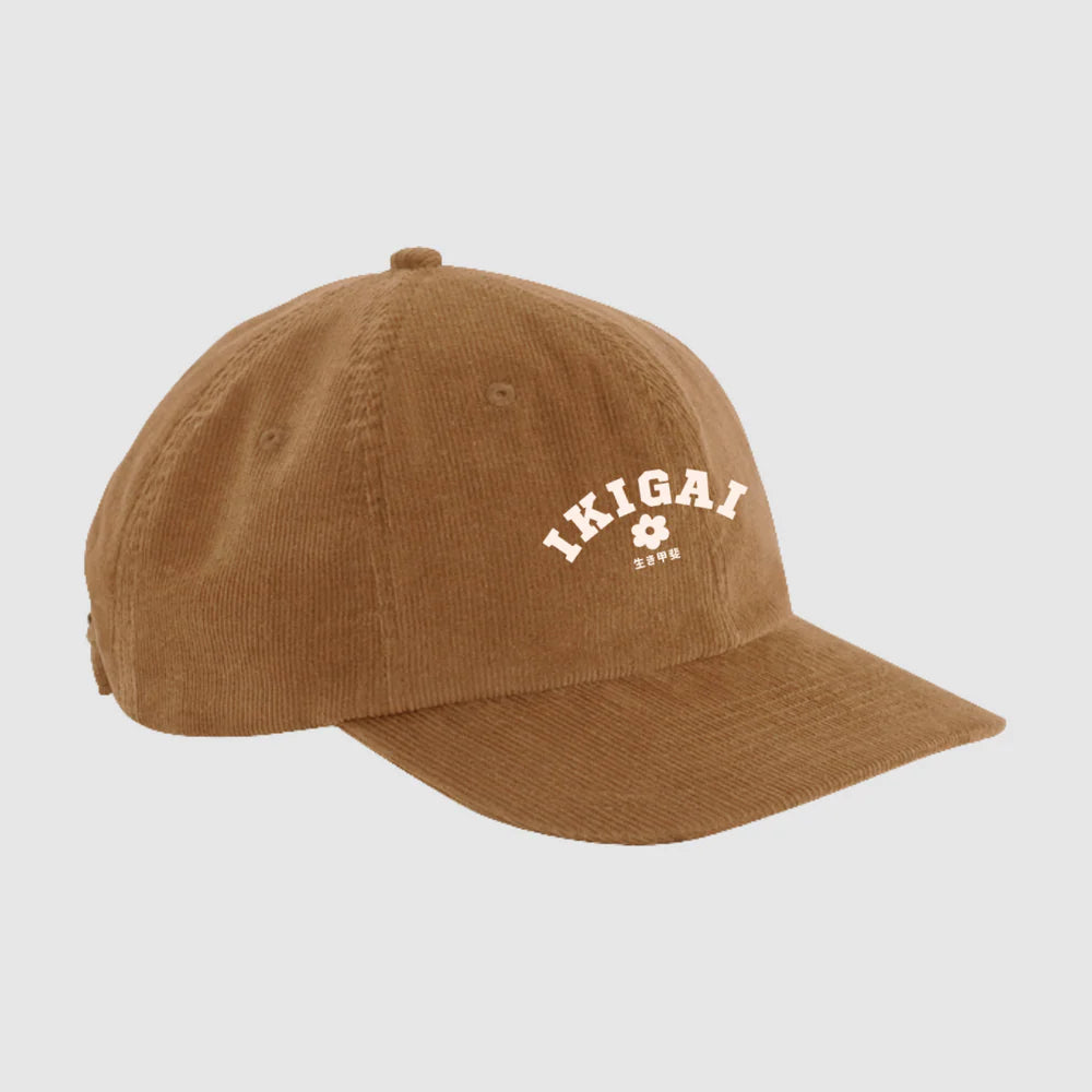 Ikigai Cord Cap | Camel