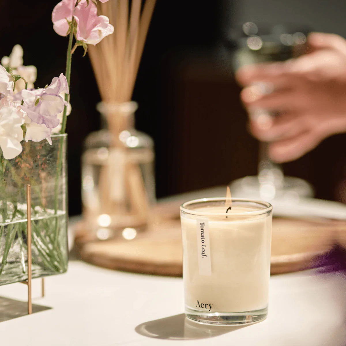 Aery Tomato Leaf Candle | 200g