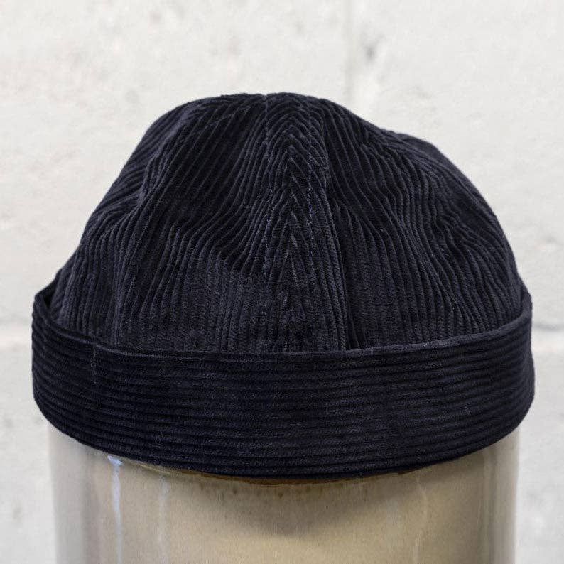 YARMOUTH OILSKINS | Navy Corduroy Watchcap