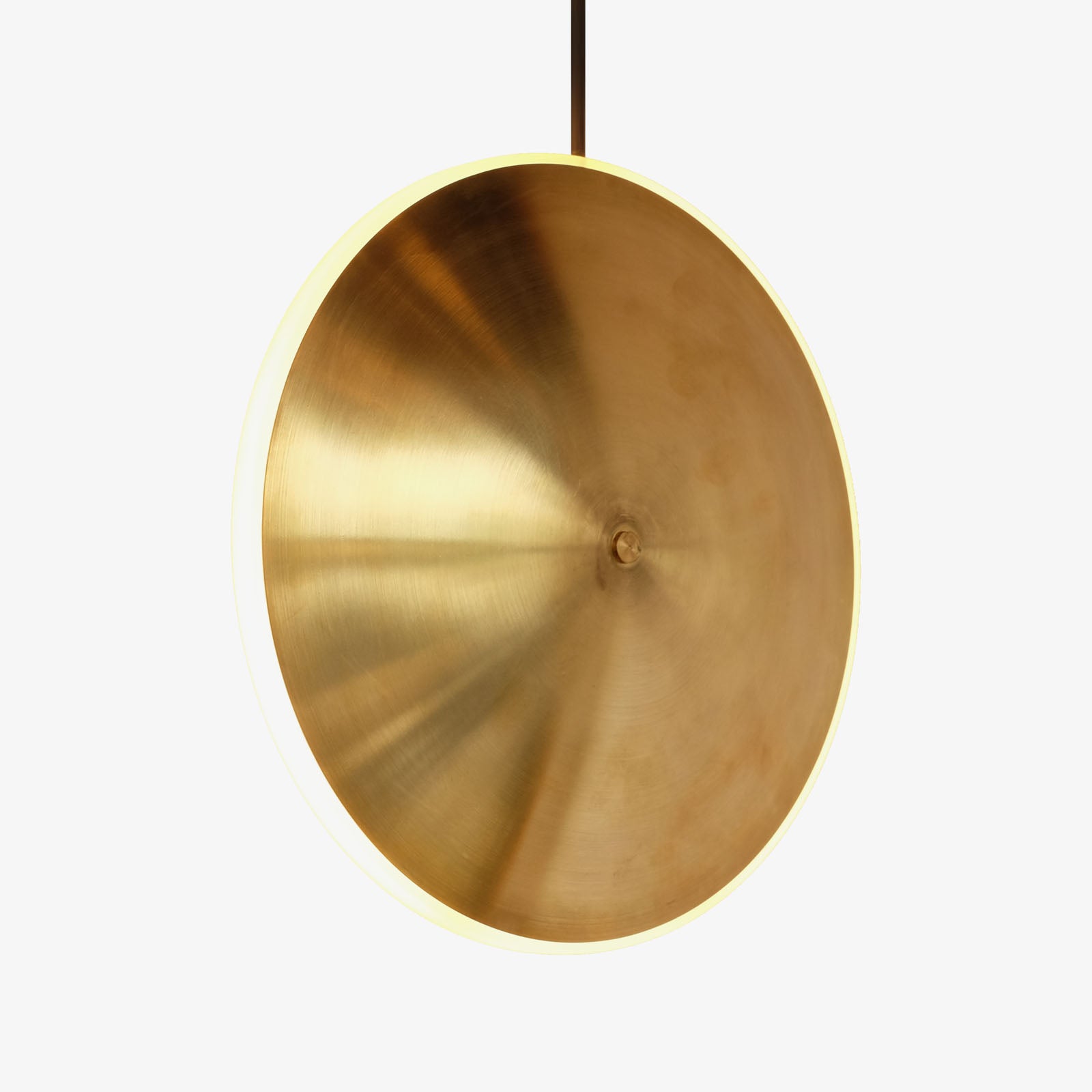 GRAYPANTS Chrona Lights | Dish10v Brass Pendant