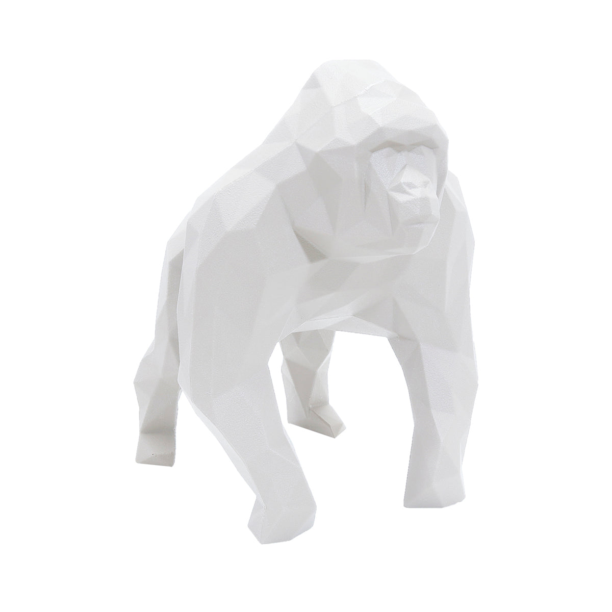 MAROKKA Gus Gorilla Sculpture, White