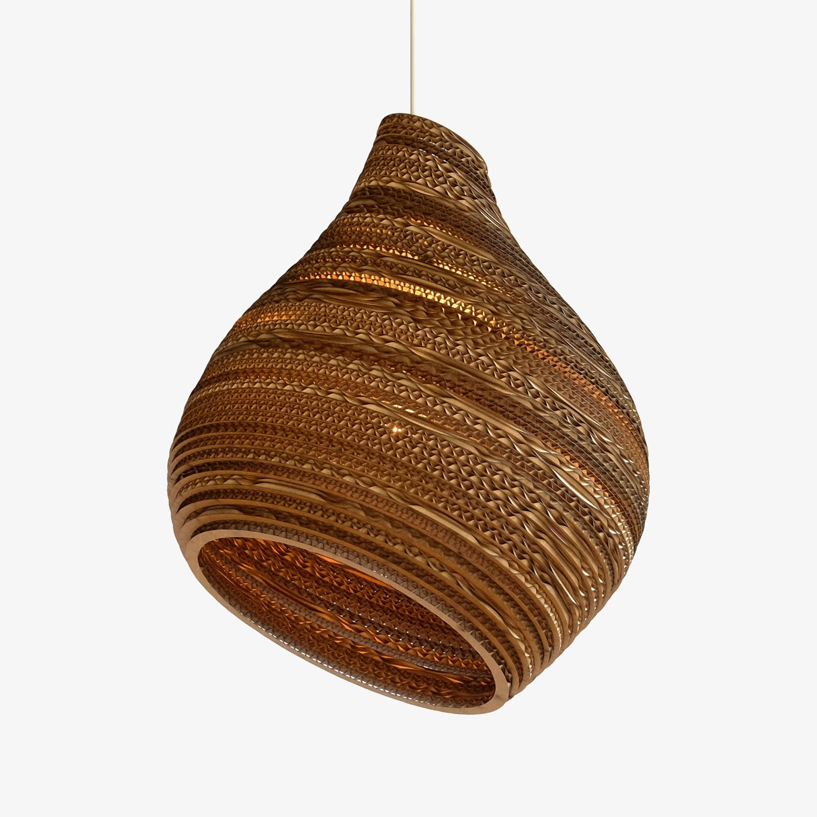 GRAYPANTS | Scraplights Hive Pendant Light Natural