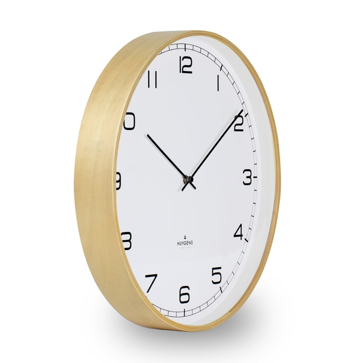 HUYGENS | Wood Arabic Wall Clock 25cm