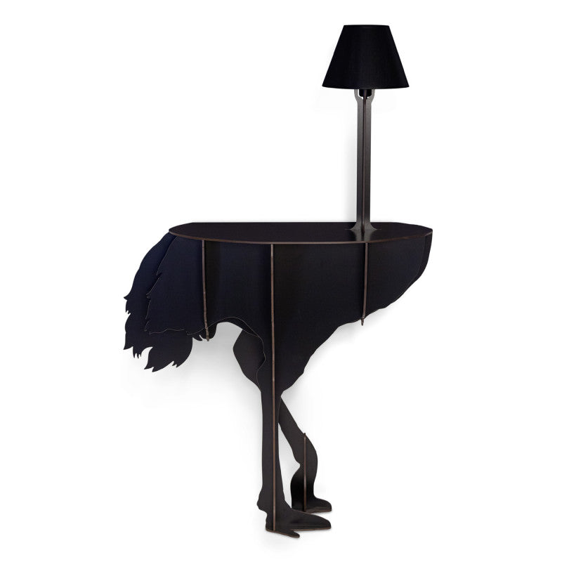 IBRIDE | Diva Lucia Ostrich Console with Light