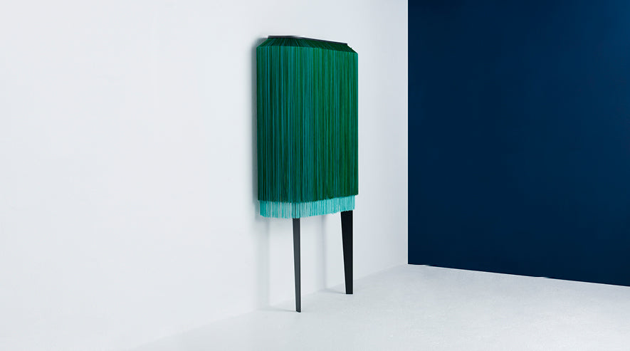 IBRIDE LADY ALPAGA Wall Cabinet | Malachite