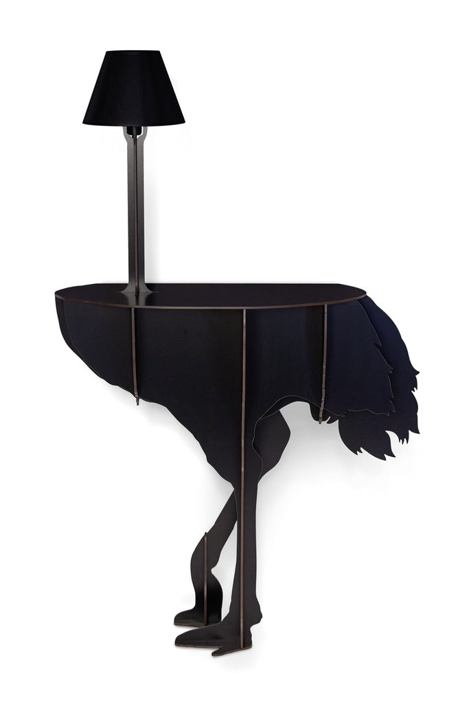 IBRIDE | Diva Lucia Ostrich Console with Light