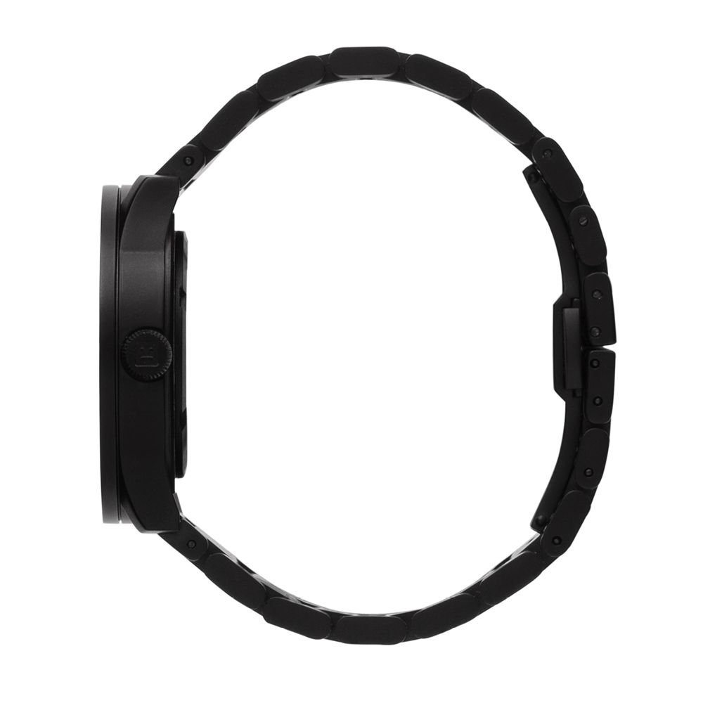 LEFF amsterdam tube watch S38, matt black 38mm