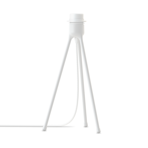 UMAGE Tripod Table Lamp Base | White