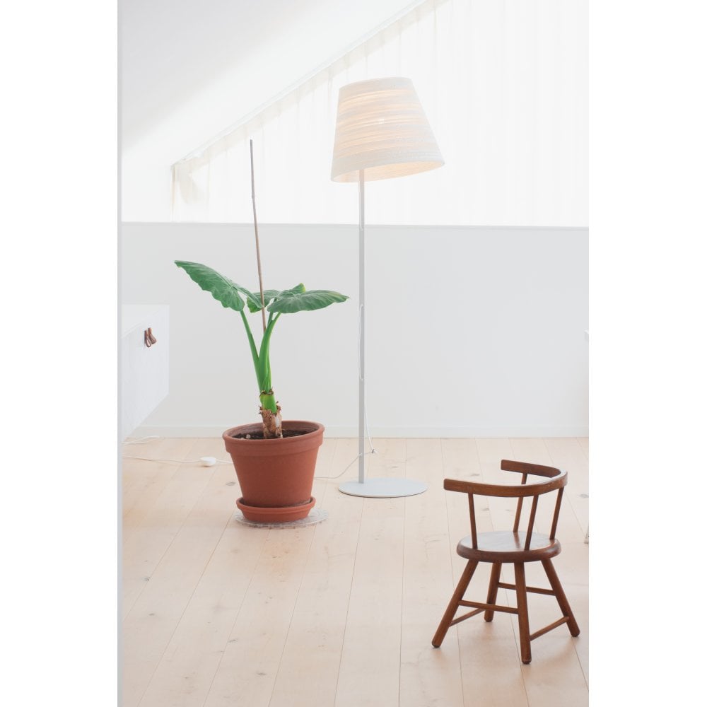 GRAYPANTS | Scraplights Tilt Floor Lamp White