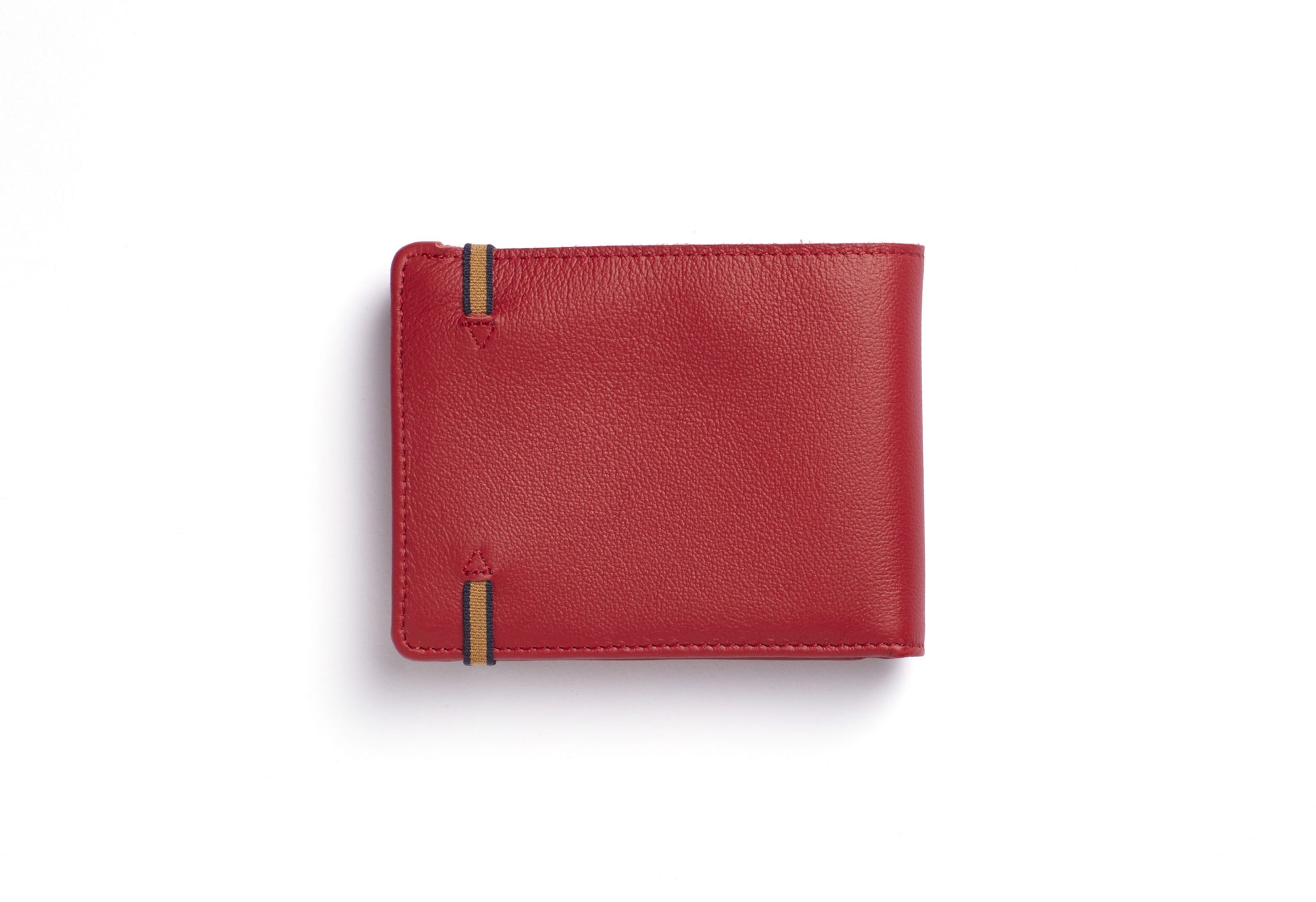 Minimalist Wallet with Coin Pocket | Red