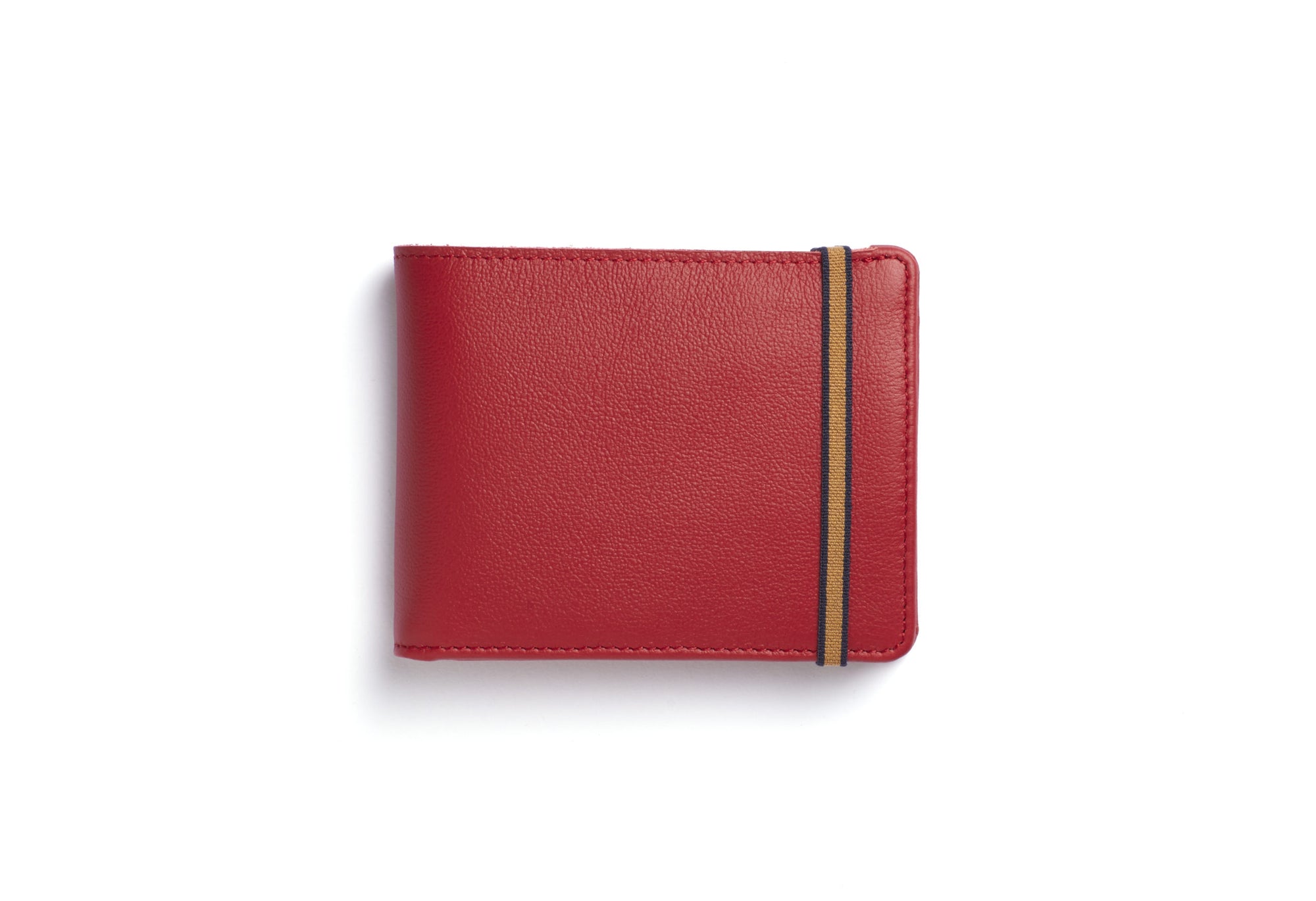 Minimalist Wallet with Coin Pocket | Red