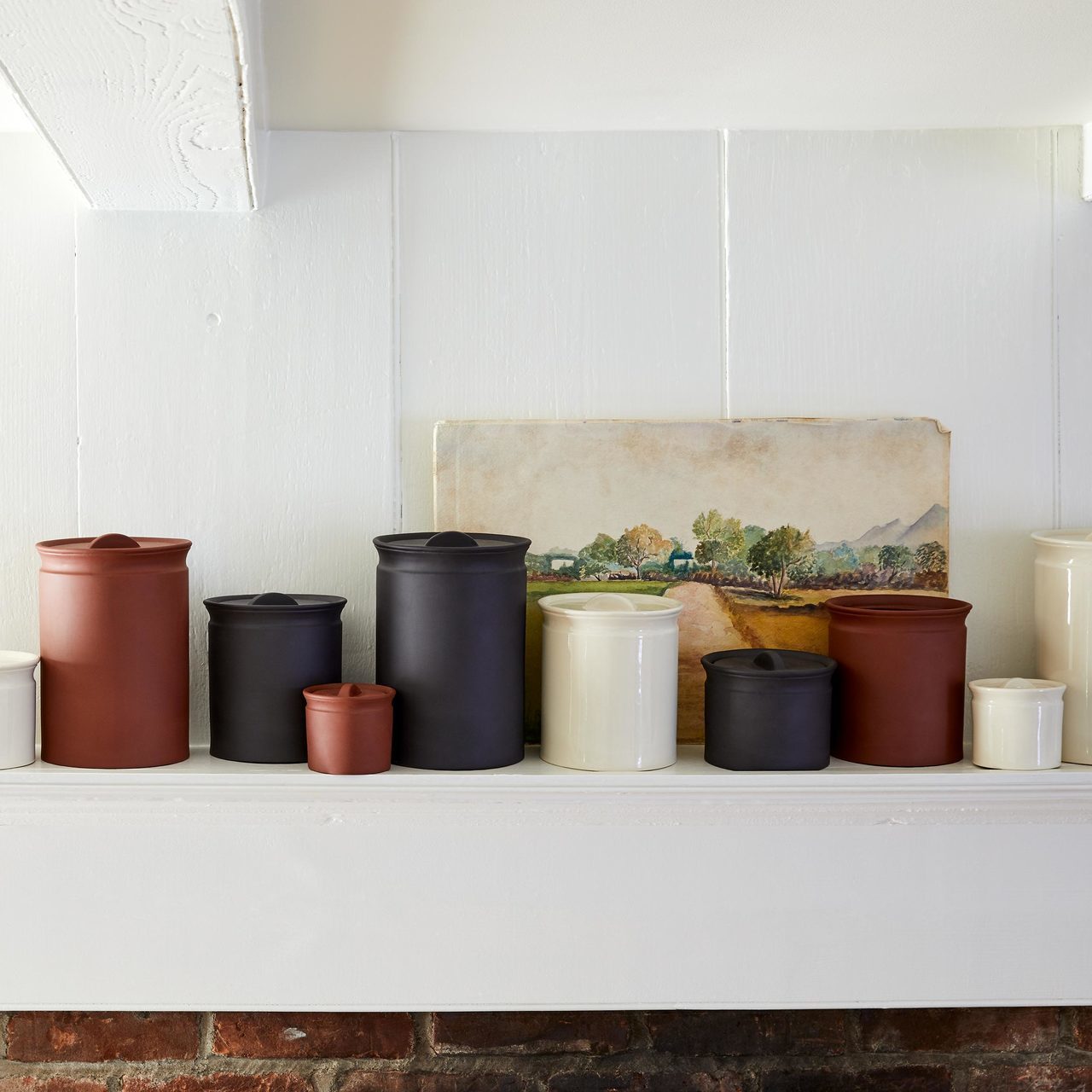 SIR | MADAM Matte Terracotta Larder Crock 3.5